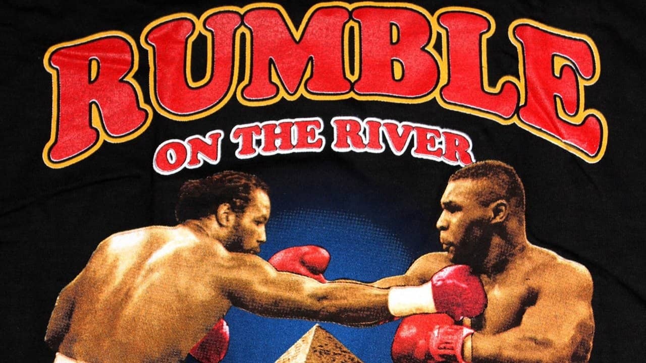 Lennox Lewis vs. Mike Tyson backdrop
