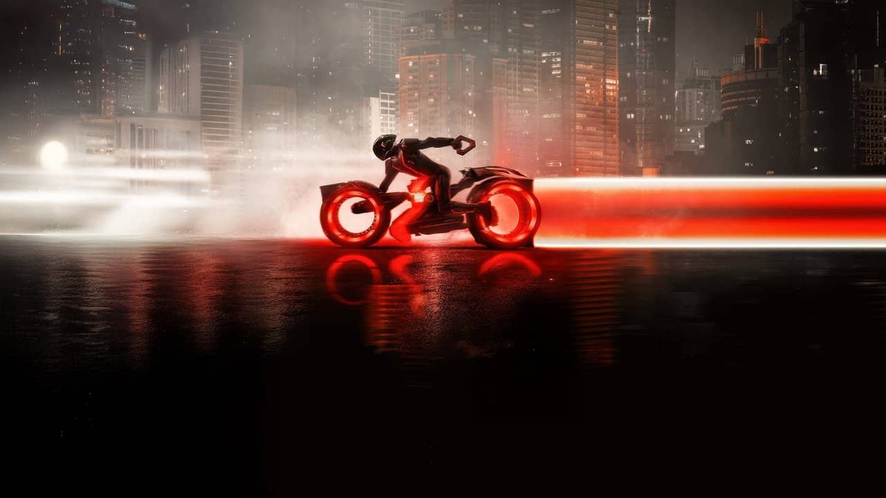 TRON: Ares backdrop
