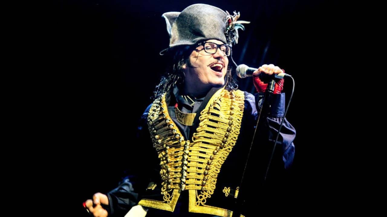 Adam Ant: The Blueblack Hussar backdrop