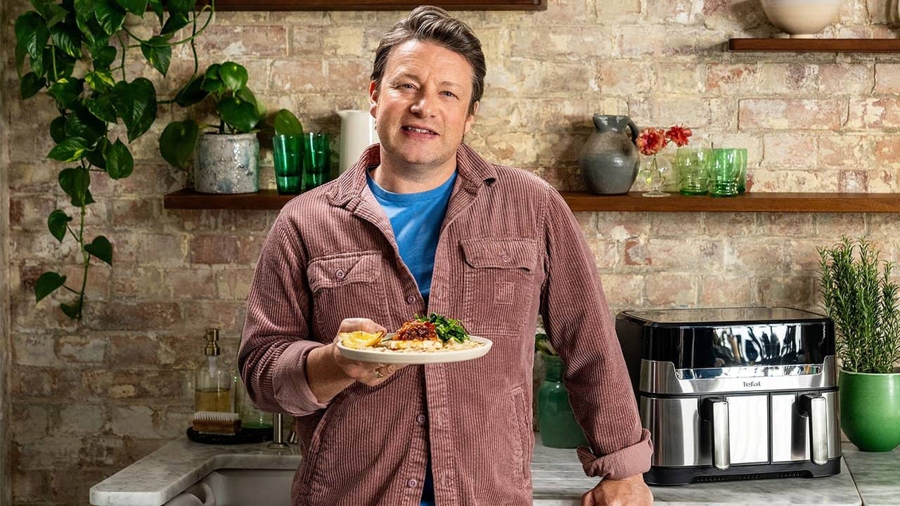 Jamie’s Air Fryer Meals backdrop