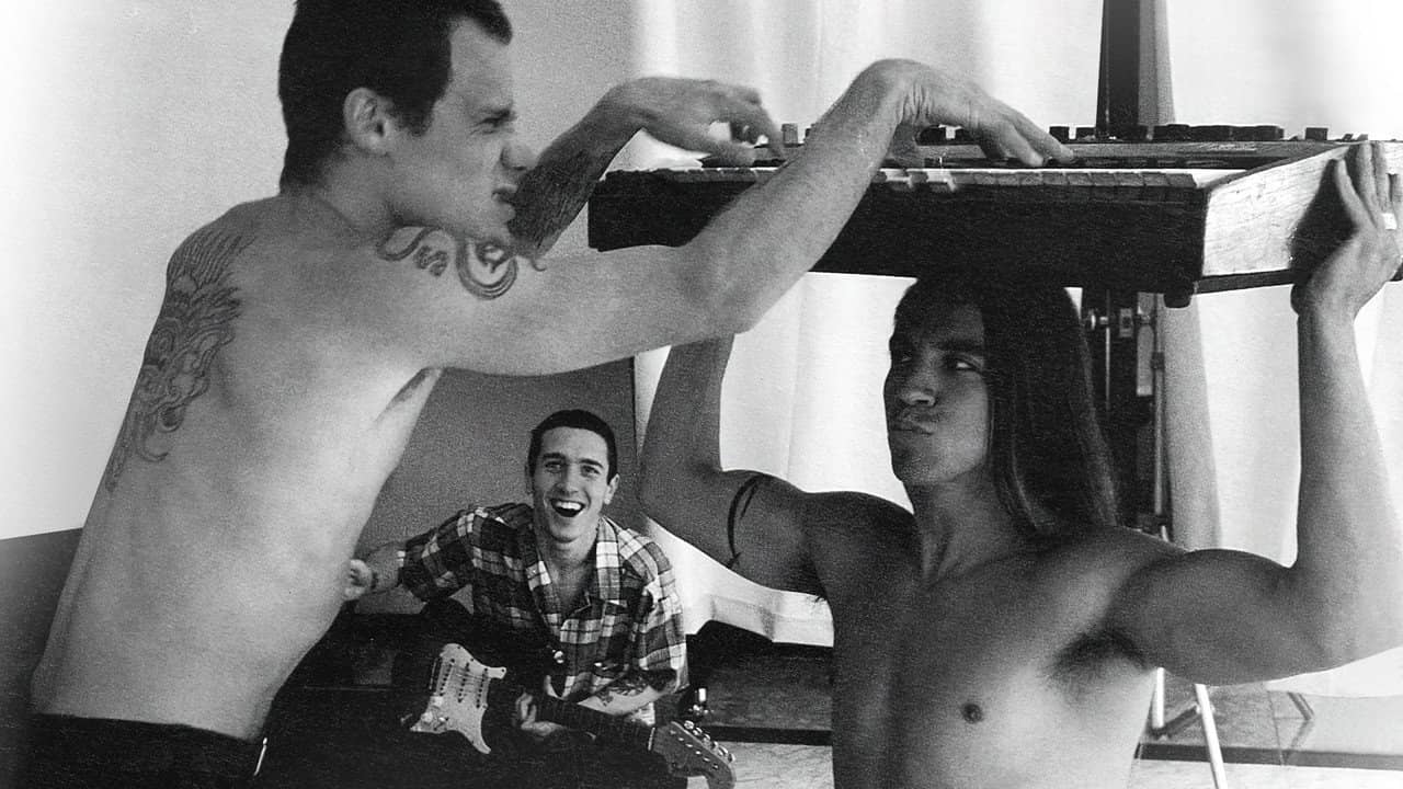 Red Hot Chili Peppers - Funky Monks backdrop