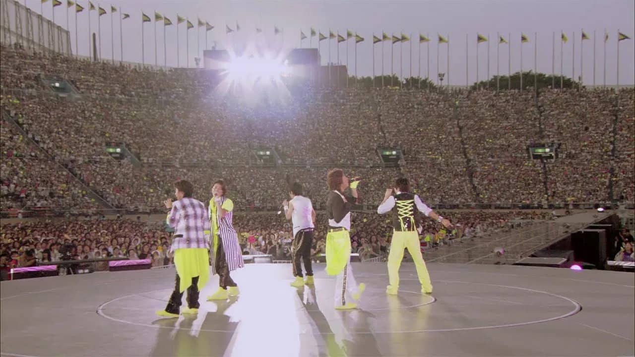 ARASHI AROUND ASIA 2008 in TOKYO backdrop