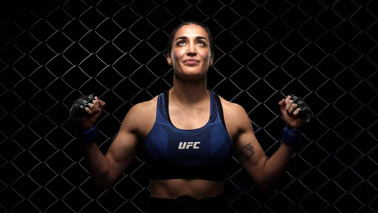 The Unbreakable Tatiana Suarez backdrop