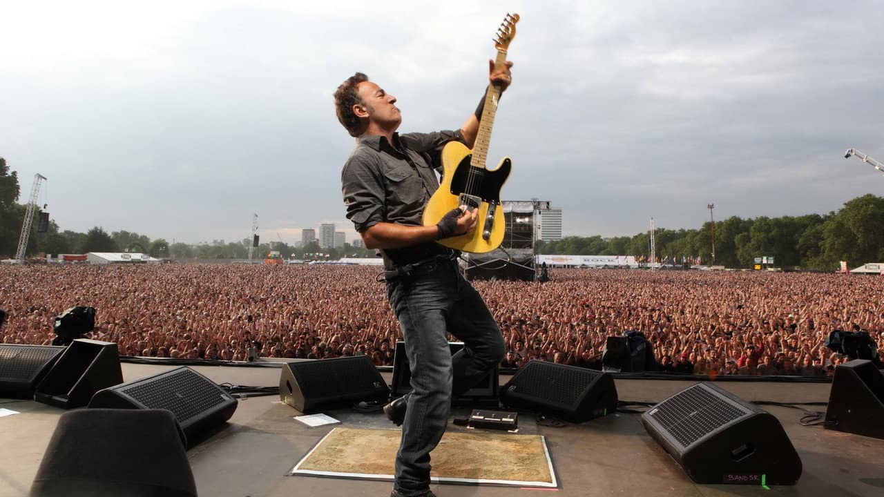 Bruce Springsteen & The E Street Band: Born in the U.S.A. Live in London 2013 backdrop