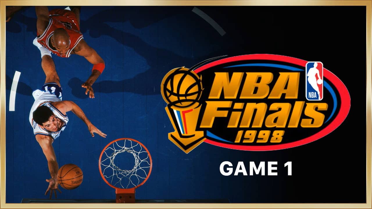 The 1998 NBA Finals backdrop