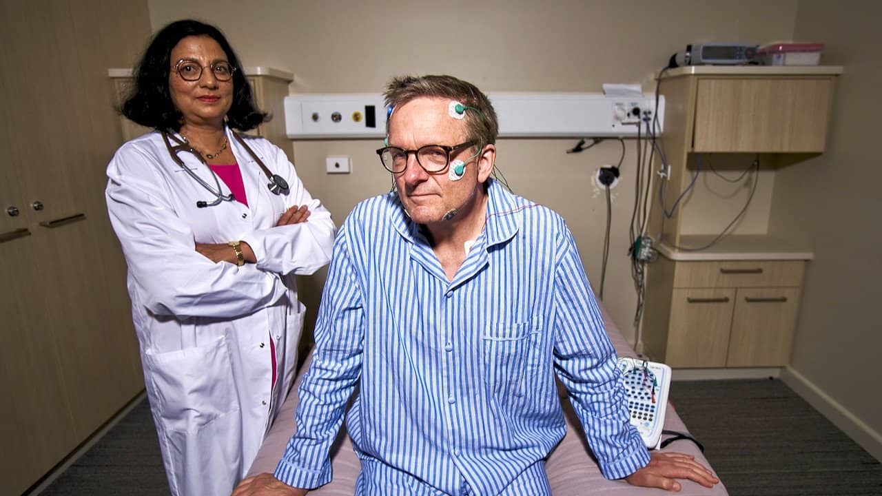 Australia's Sleep Revolution with Dr Michael Mosley backdrop