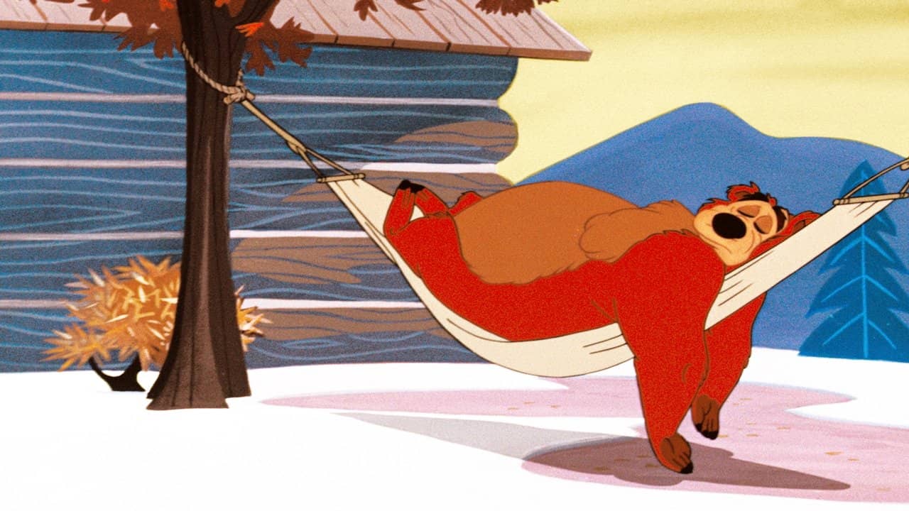 Bearly Asleep backdrop
