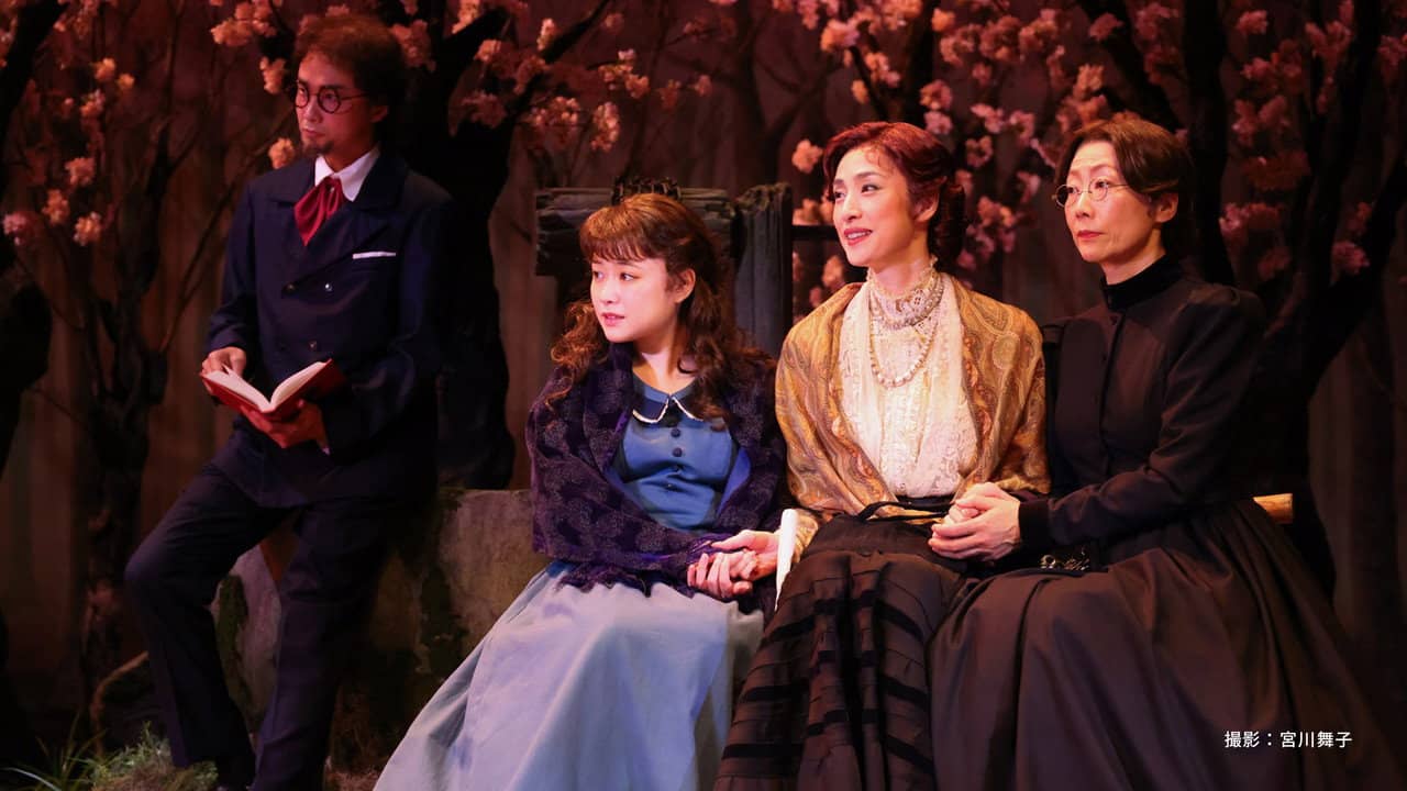 The Cherry Orchard backdrop