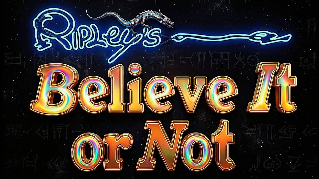 Ripley's Believe It or Not! backdrop