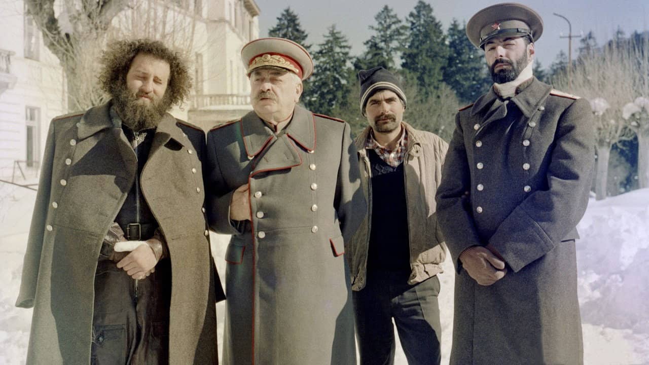 Comrade Stalin Goes to Africa backdrop