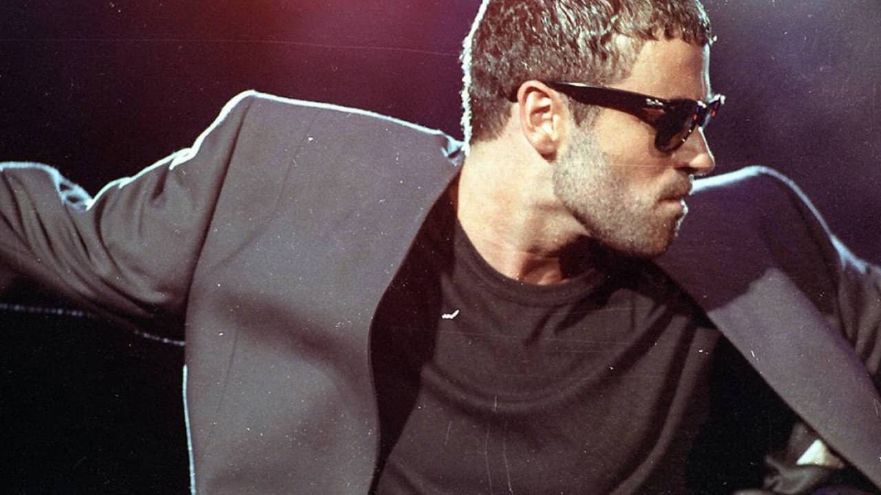 George Michael: Rock in Rio II backdrop