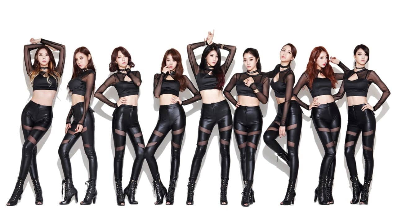 Nine Muses of Star Empire backdrop