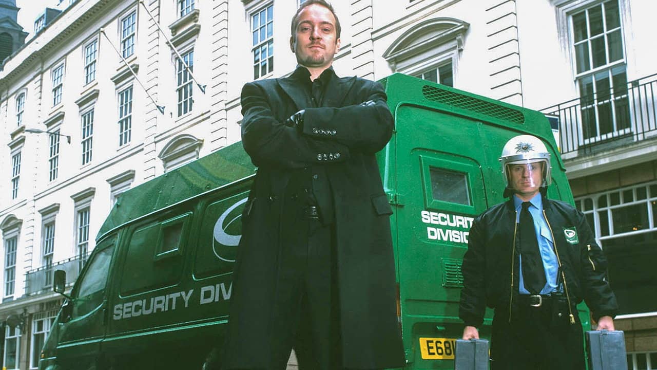 Derren Brown: The Heist backdrop