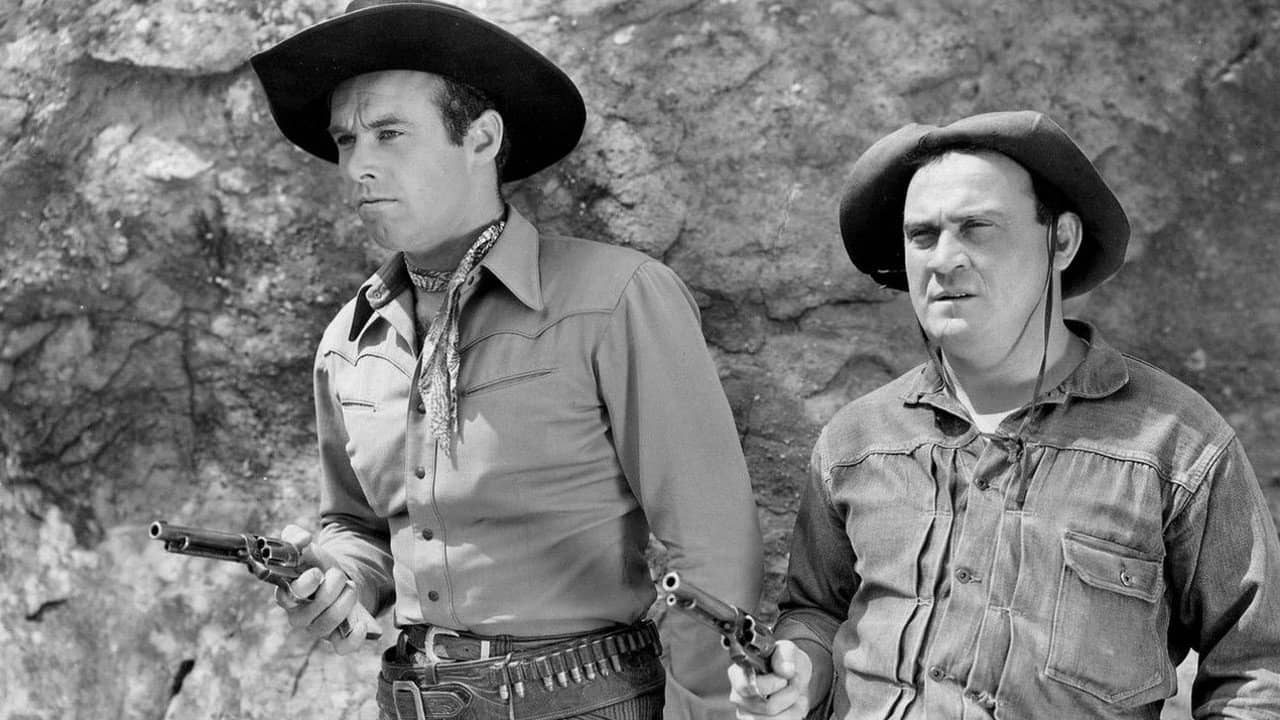 Rustlers of the Badlands backdrop