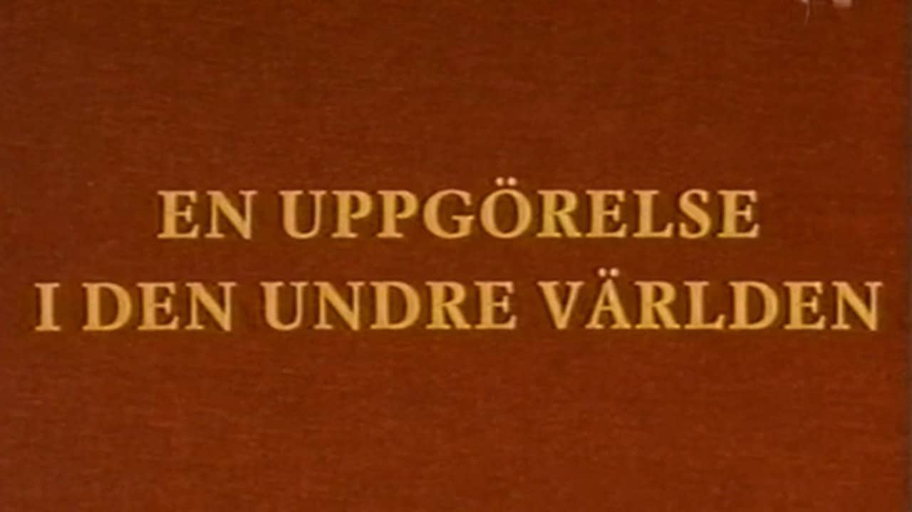 En uppgörelse i den undre världen backdrop