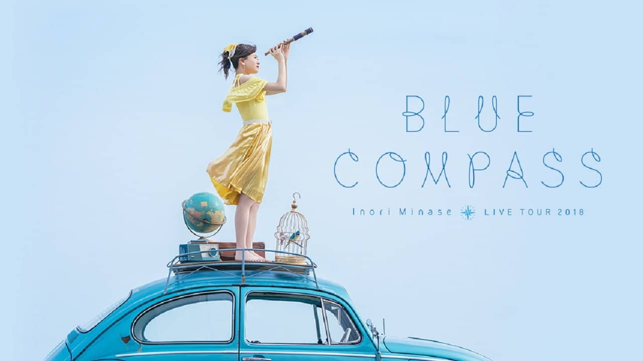 Inori Minase LIVE TOUR 2018 BLUE COMPASS backdrop