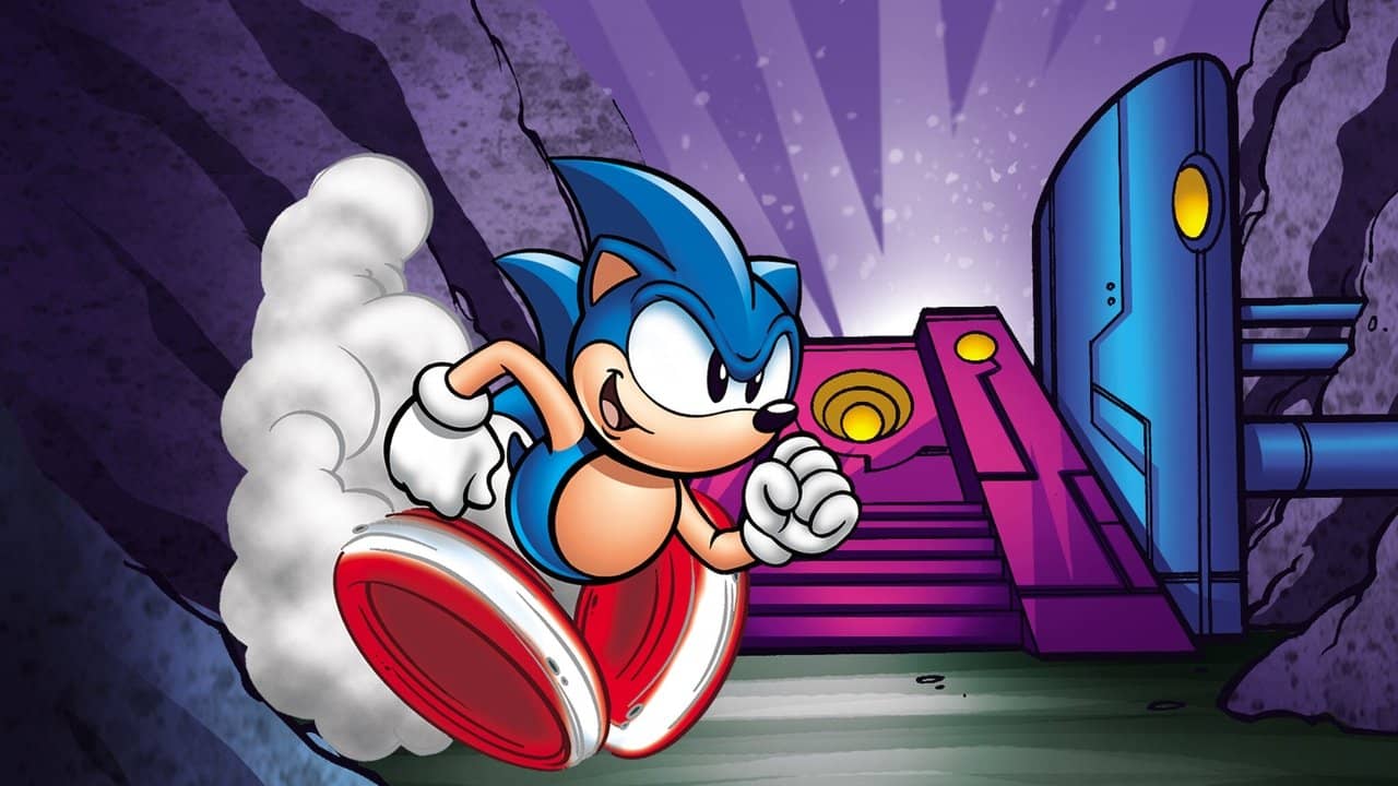 Adventures of Sonic the Hedgehog backdrop