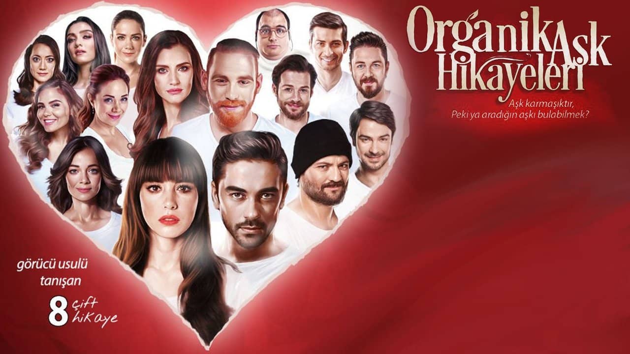 Organic Love Stories backdrop