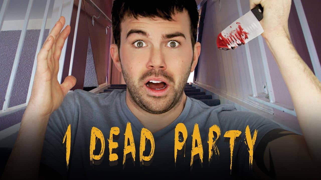 1 Dead Party backdrop