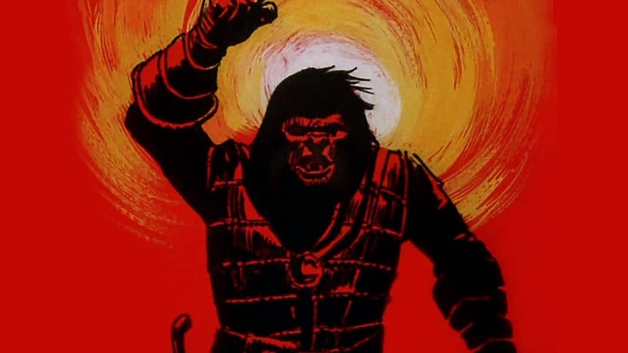 Return to the Planet of the Apes backdrop