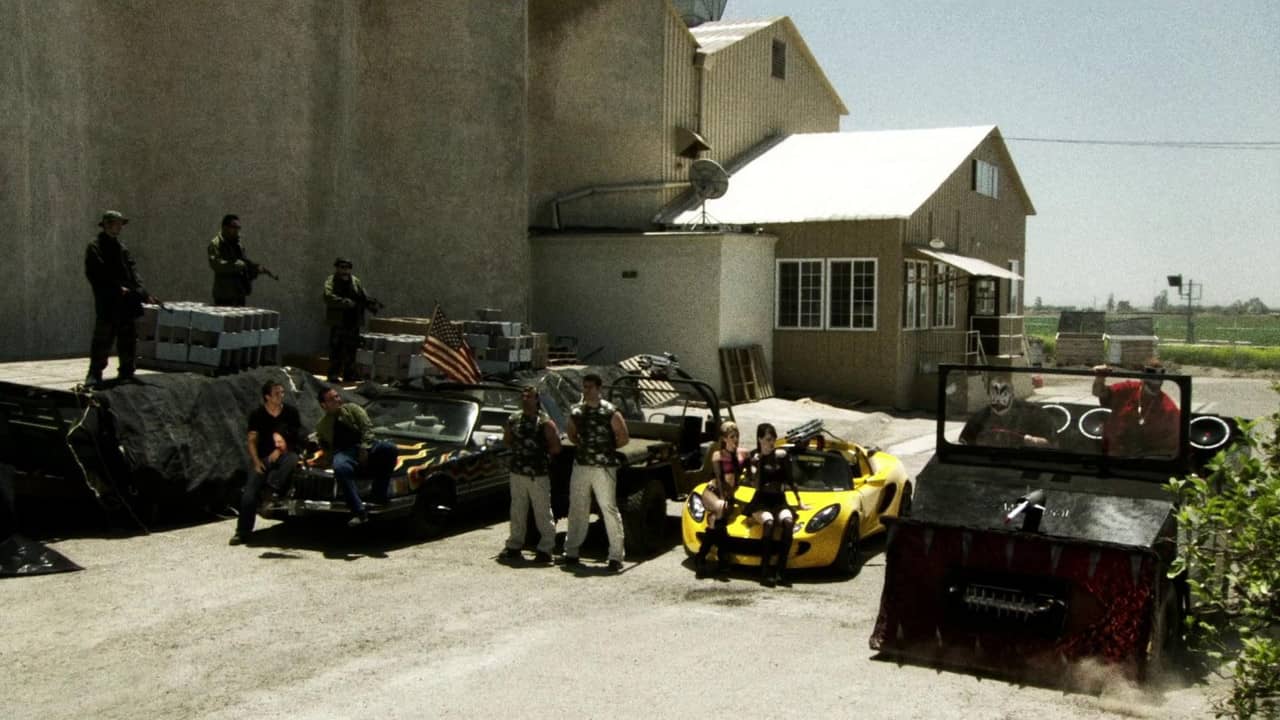 Death Racers backdrop
