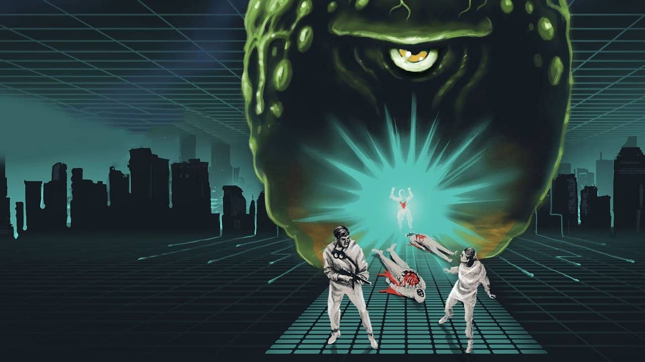 Contamination backdrop