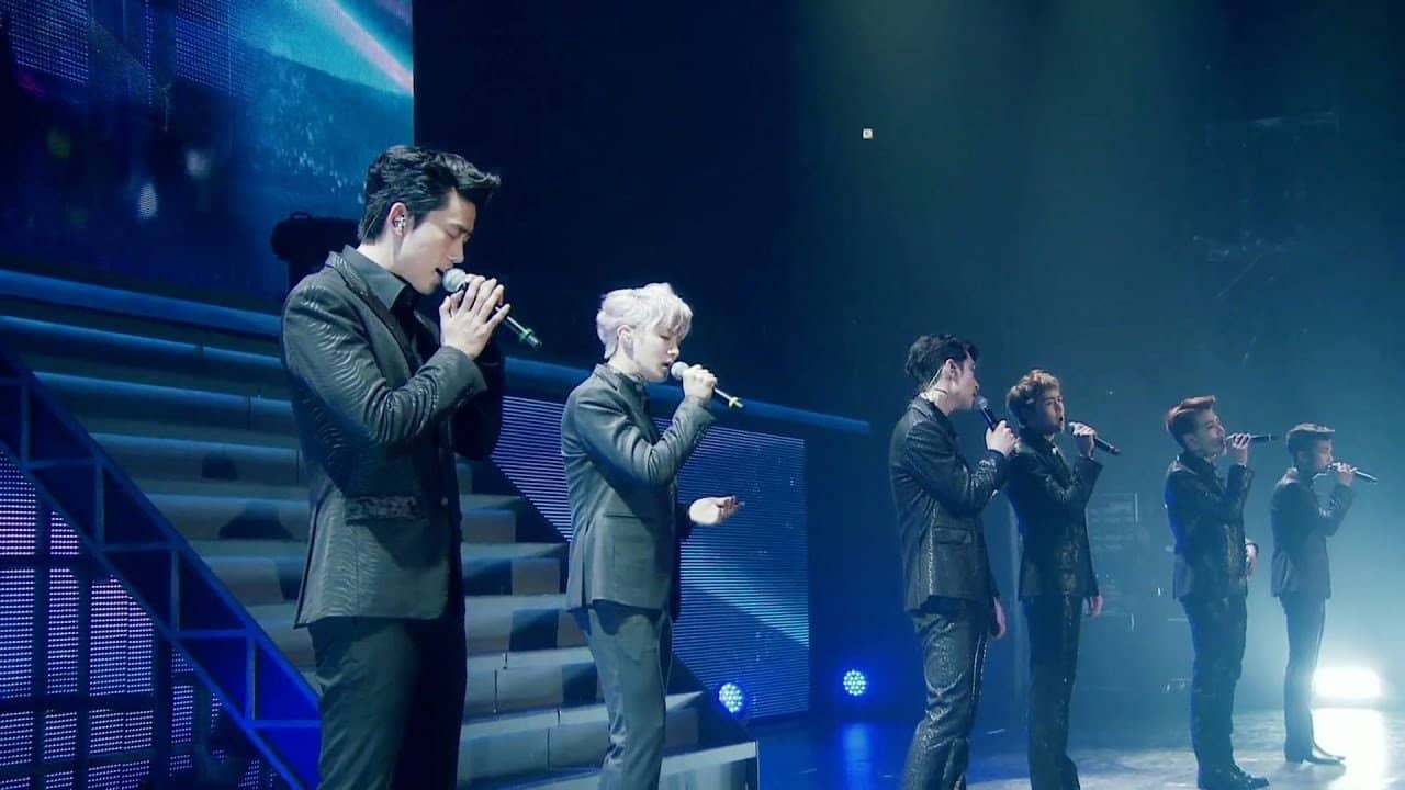2PM - 2PM ARENA TOUR 2014 «GENESIS OF 2PM» backdrop