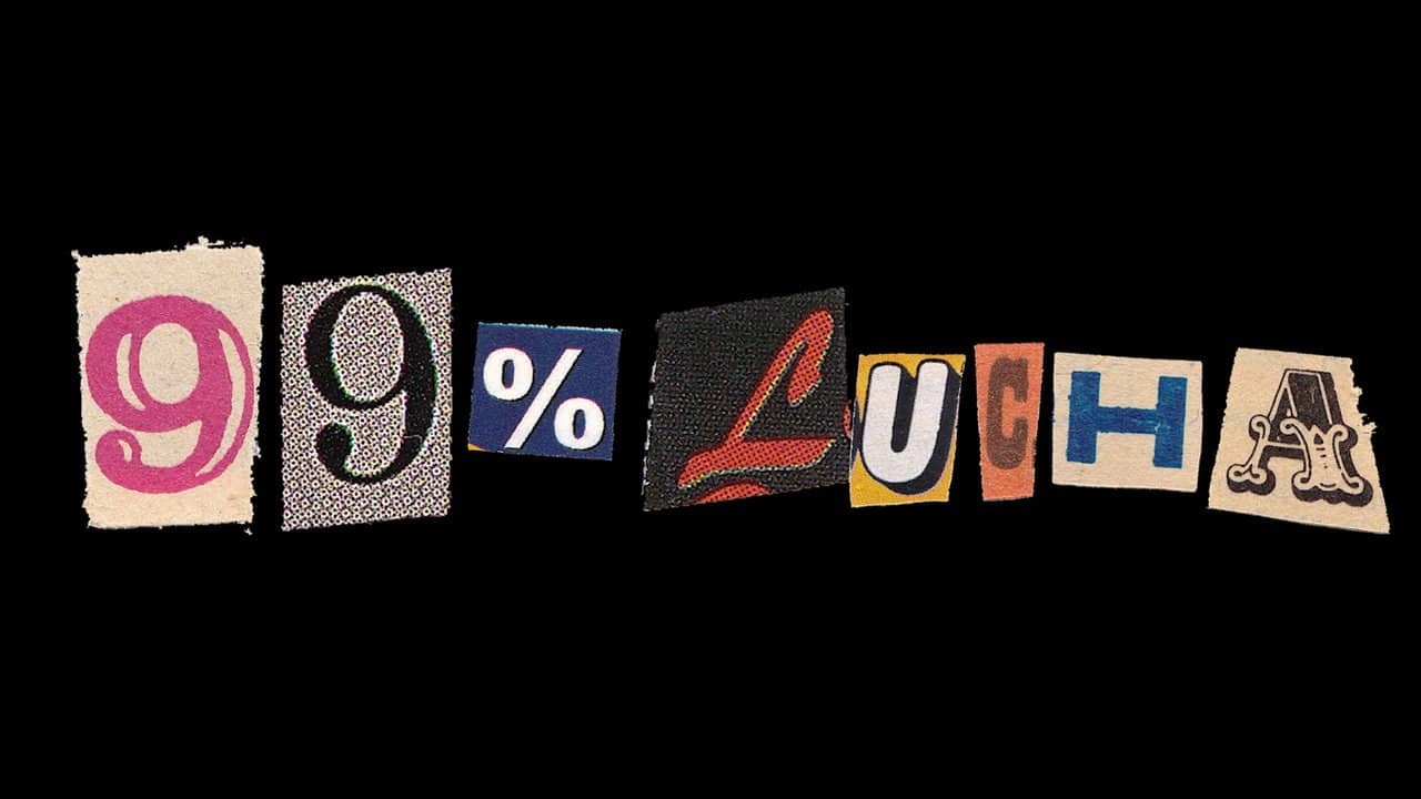 99% Lucha backdrop