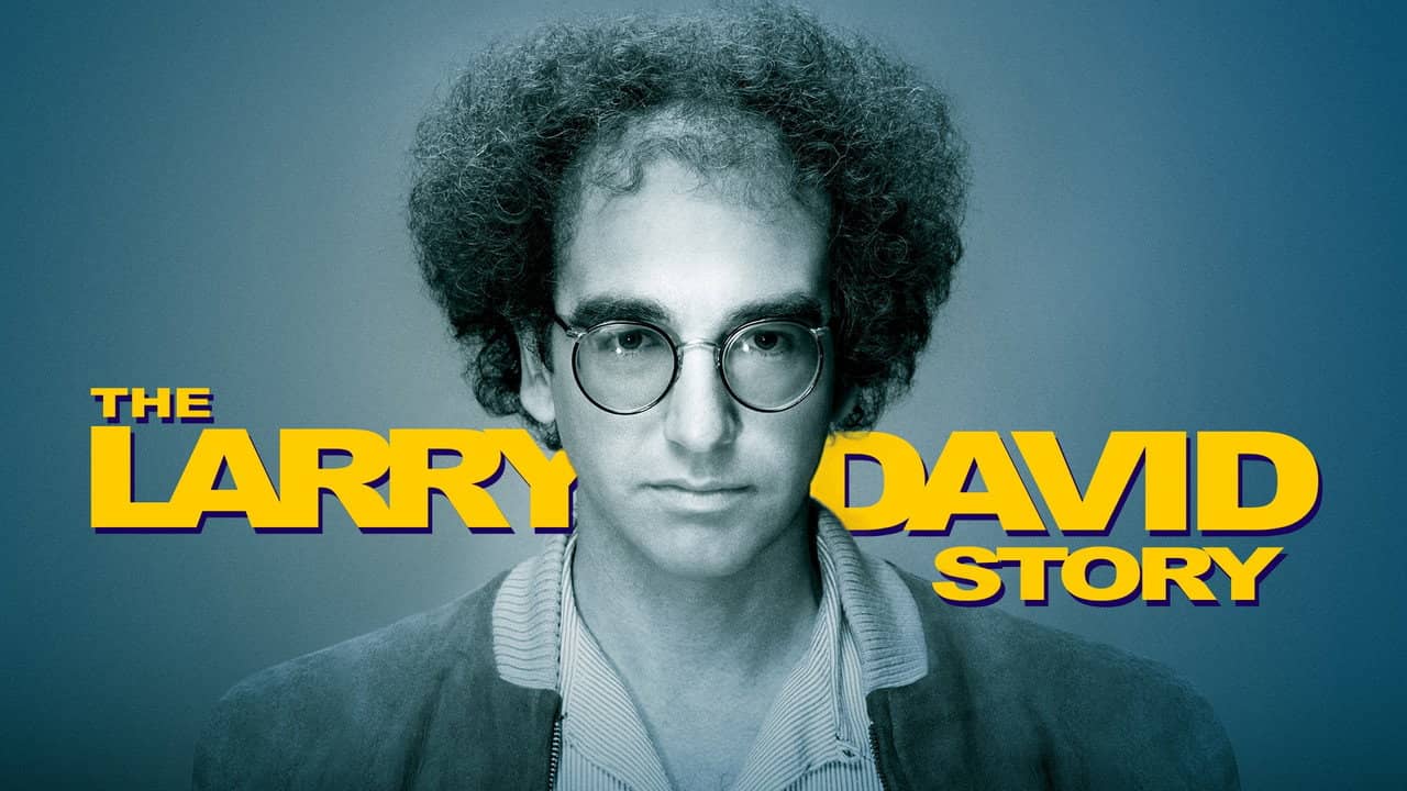 The Larry David Story backdrop