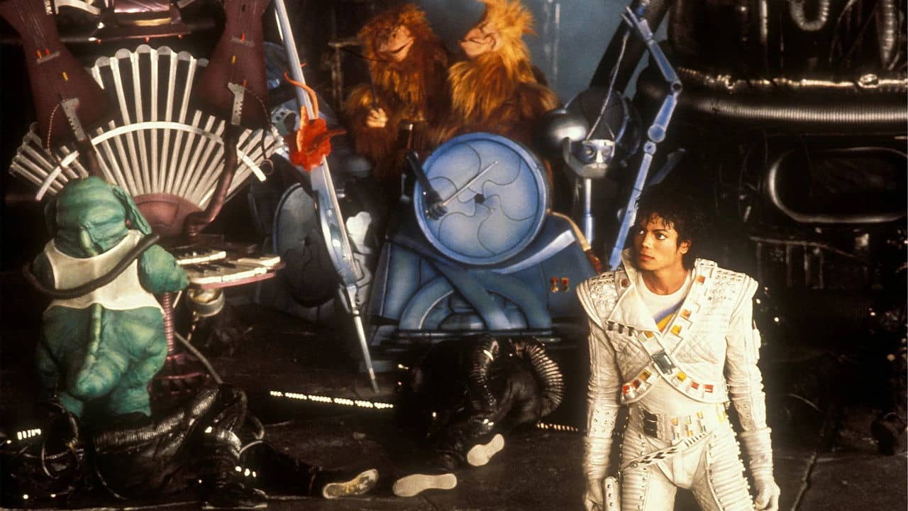 Captain EO backdrop