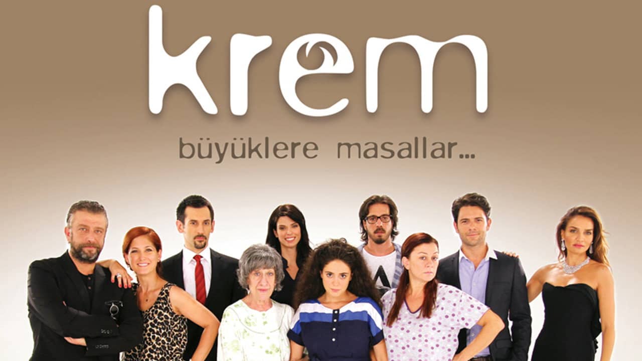 Krem backdrop