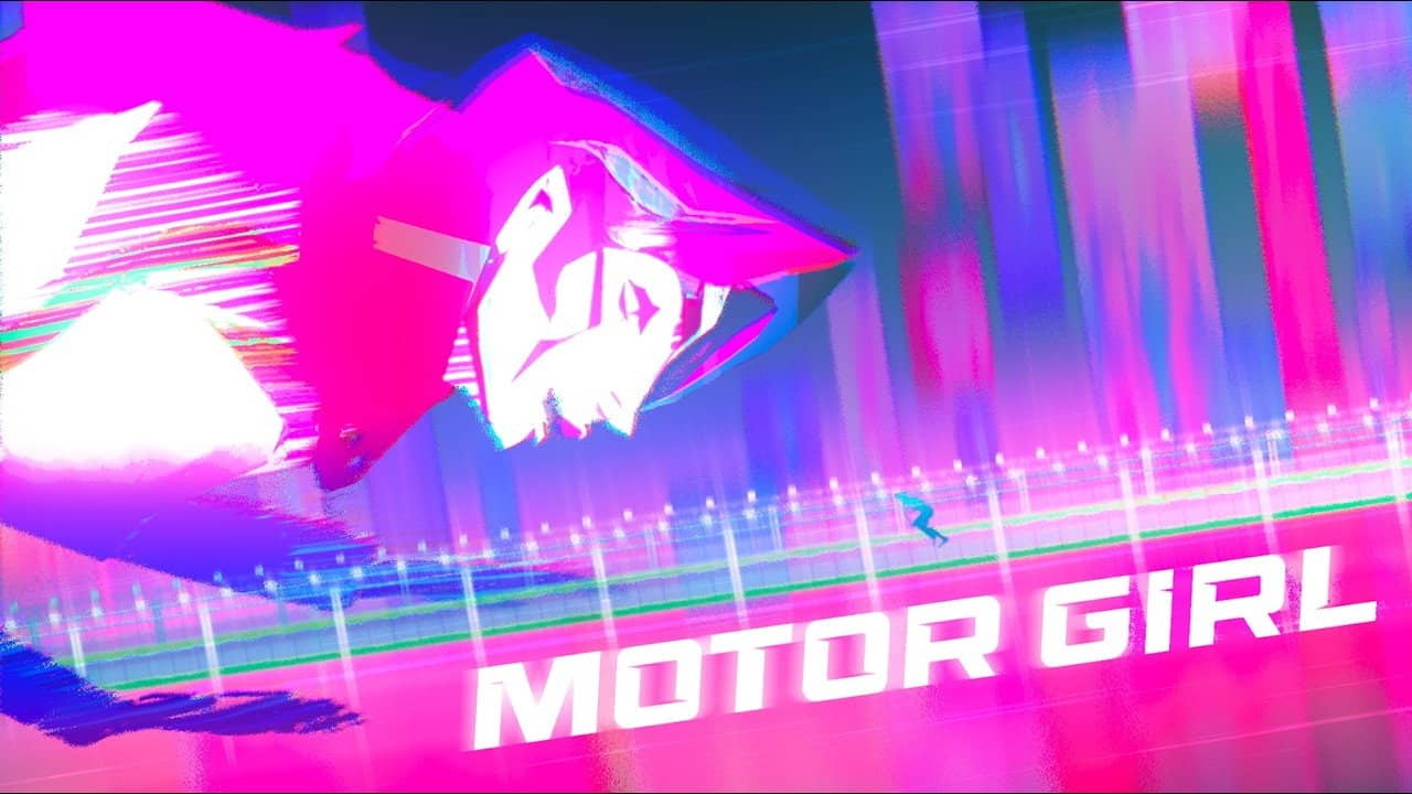 MOTOR GIRL backdrop