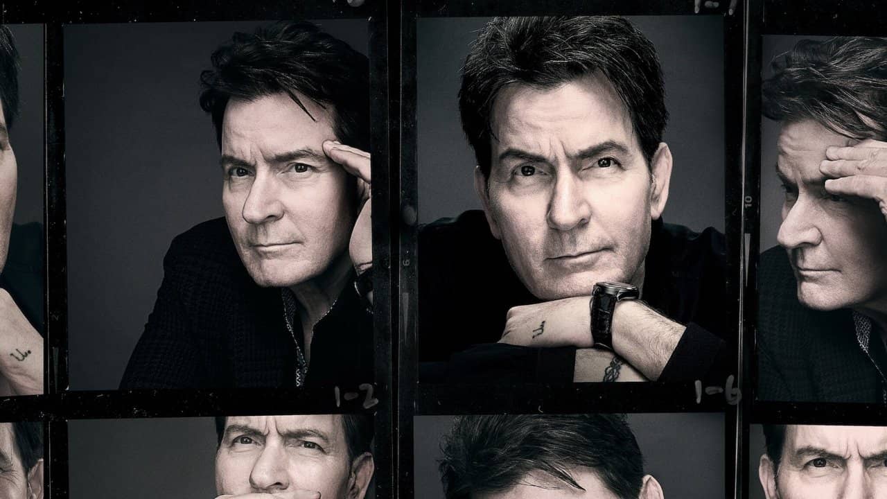 aka Charlie Sheen backdrop