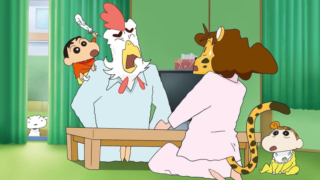 Crayon Shin-chan: Roar! Kasukabe Animal Kingdom backdrop