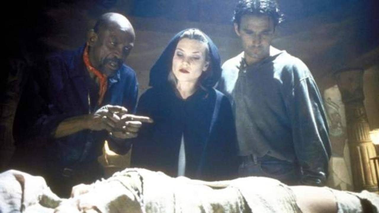 Legend of the Mummy backdrop