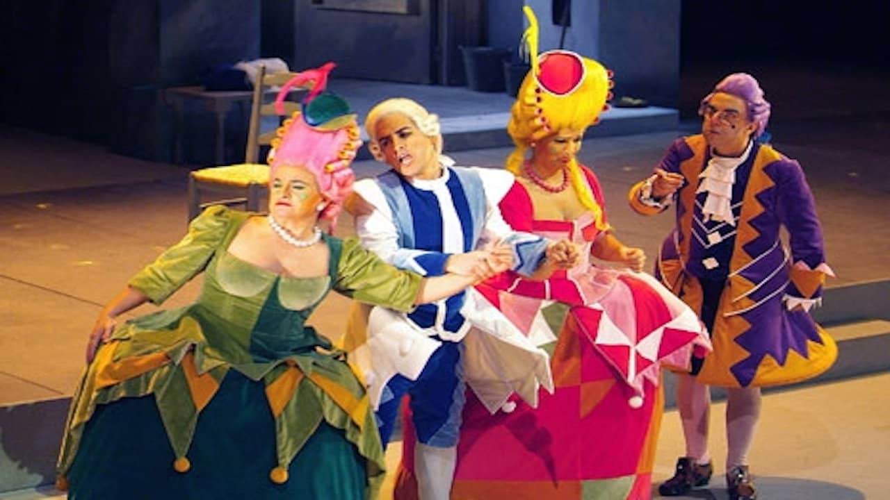 Rossini La Cenerentola backdrop
