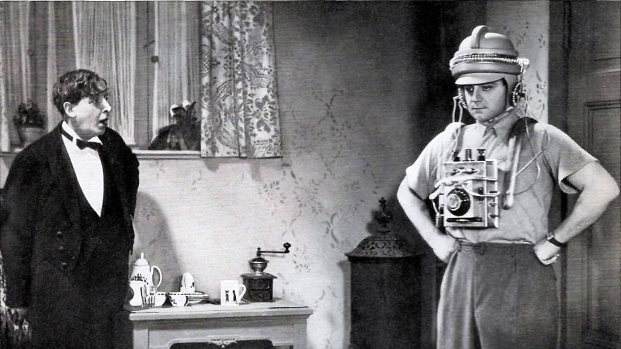 An Invisible Man Goes Through the City backdrop