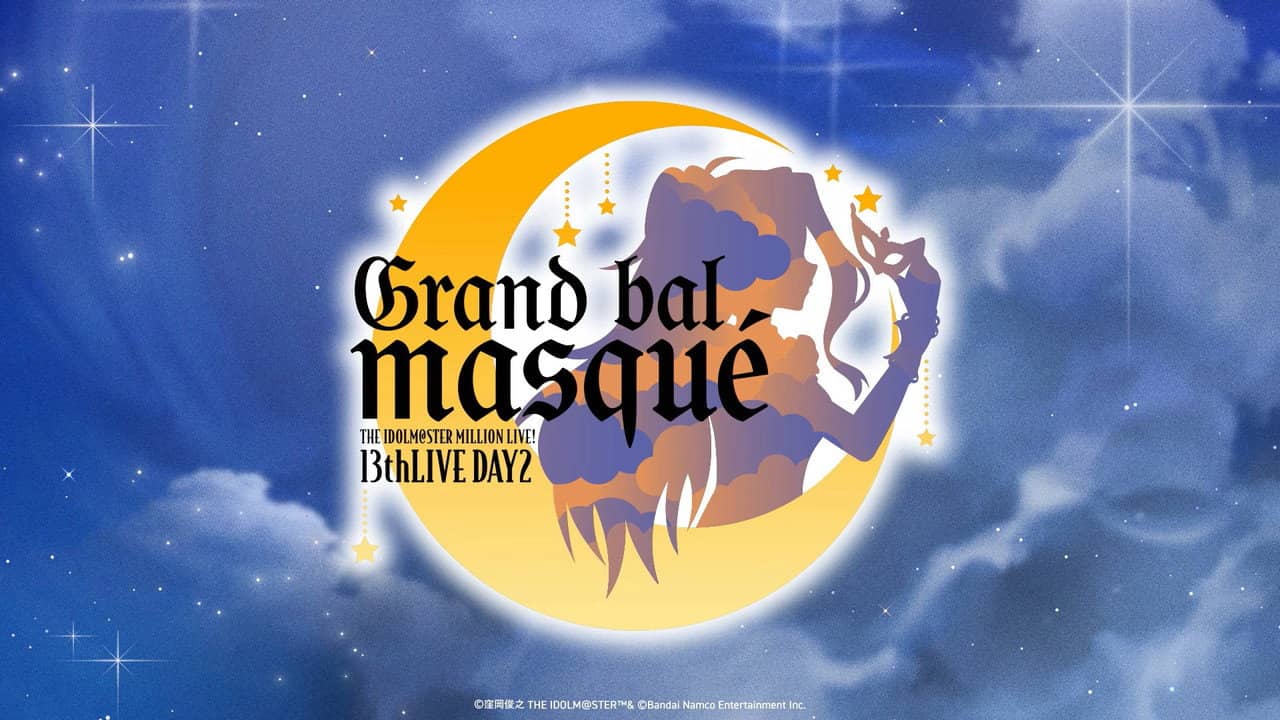 THE IDOLM@STER MILLION LIVE! 13thLIVE DAY2 Grand bal masqué backdrop
