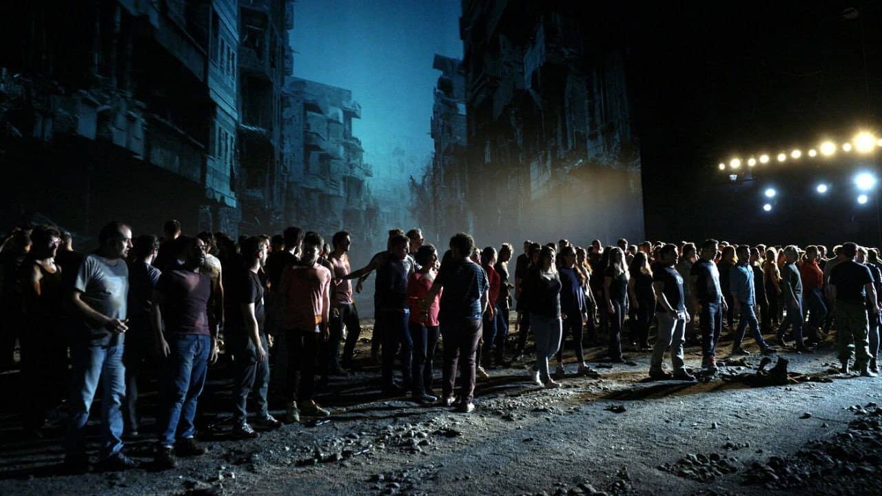 Mozart: Idomeneo Teatro Real de Madrid backdrop