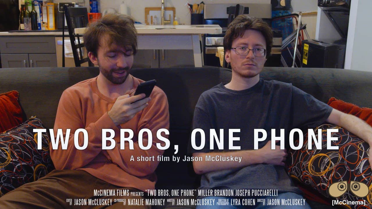 Two Bros One Phone backdrop