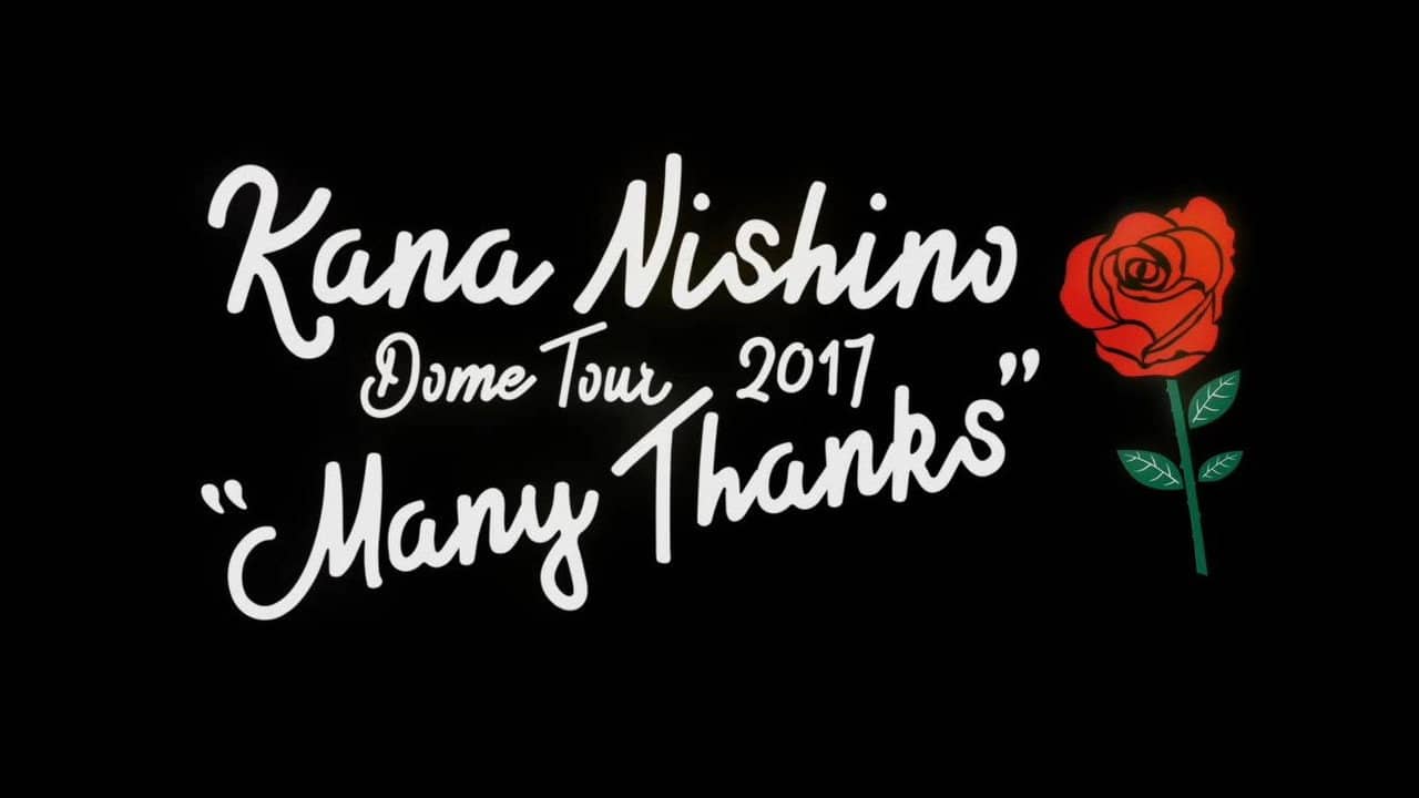Kana Nishino Dome Tour 2017 Many Thanks backdrop
