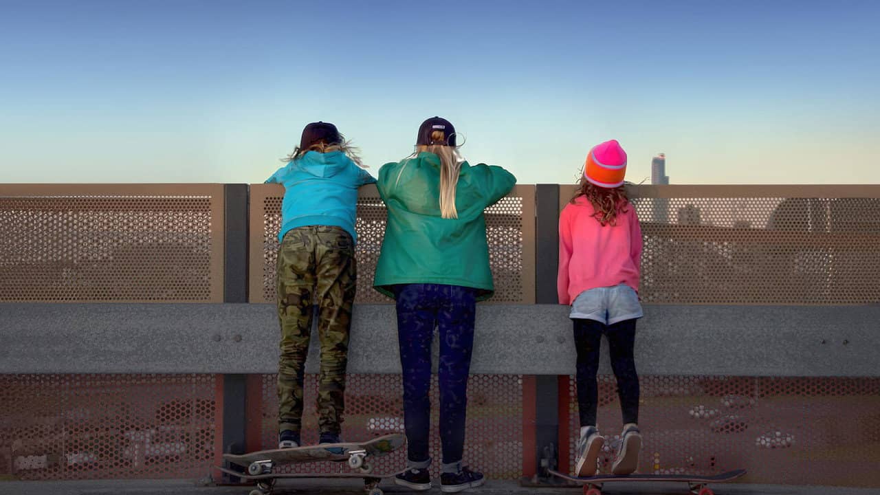 Queens of Concrete backdrop