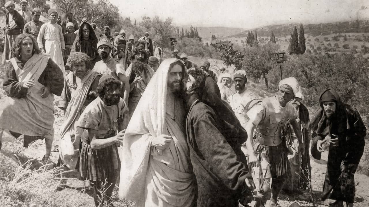 From the Manger to the Cross backdrop