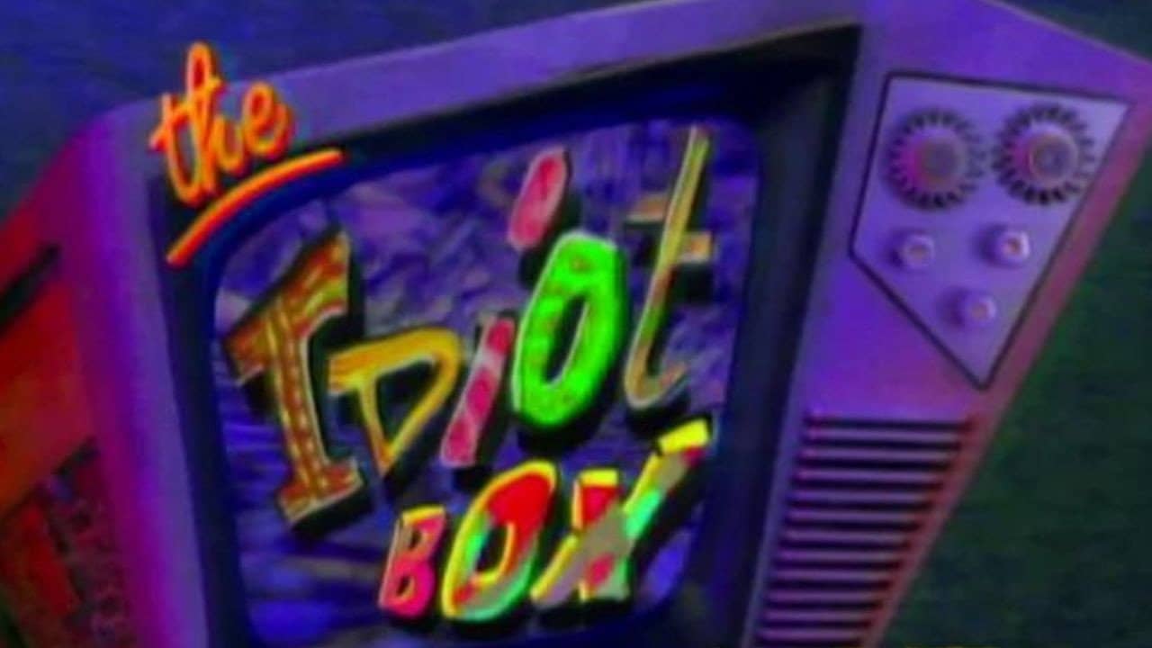 The Idiot Box backdrop