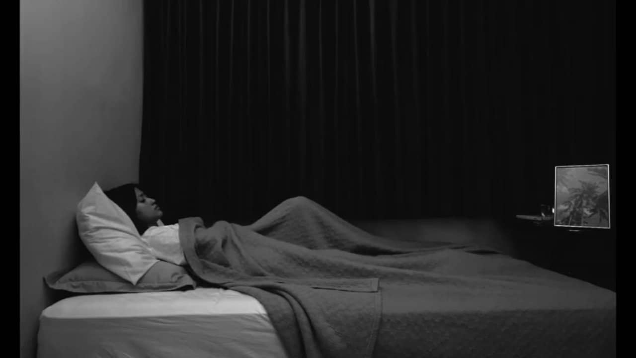 A Sleeping Woman backdrop