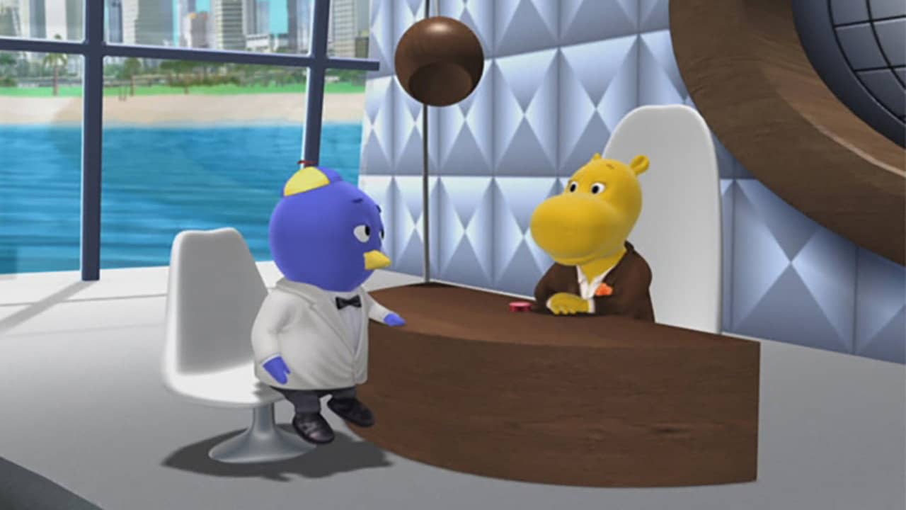 The Backyardigans: Super Secret Super Spy backdrop