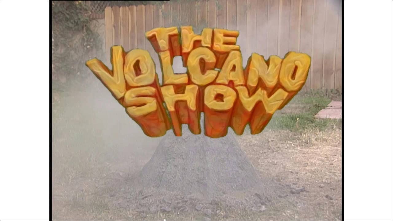 The Volcano Show backdrop