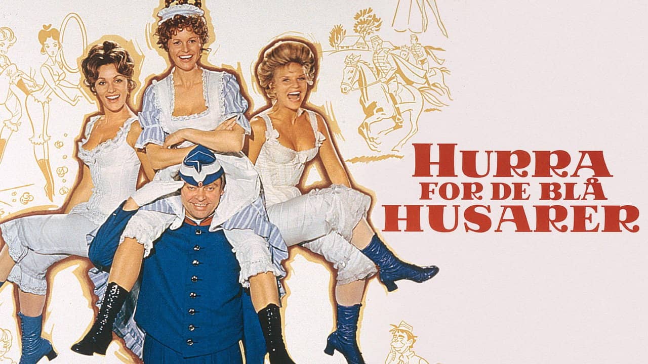 Hooray for the Blue Hussars backdrop