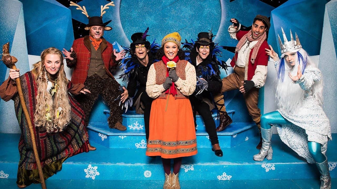 CBeebies Presents: The Snow Queen backdrop