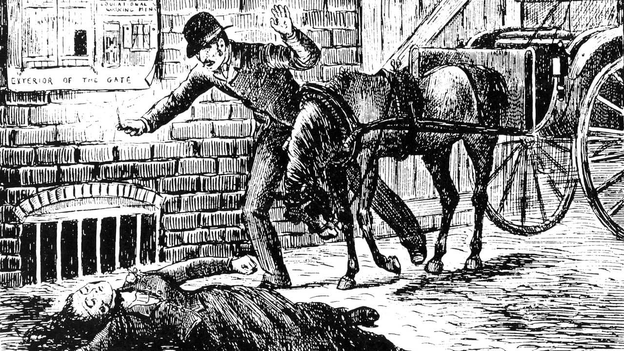Unmasking Jack the Ripper backdrop